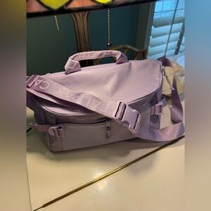 Lilac Calpack Large Slingbag + bonus crossbody